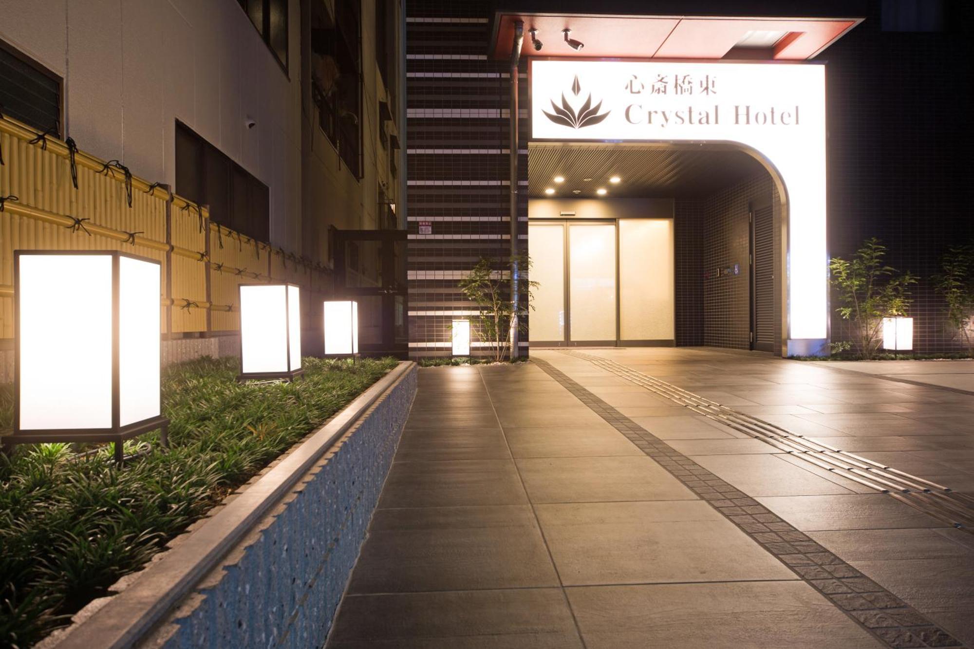 Shinsaibashi-Higashi Crystal Hotel Osaka Exterior photo